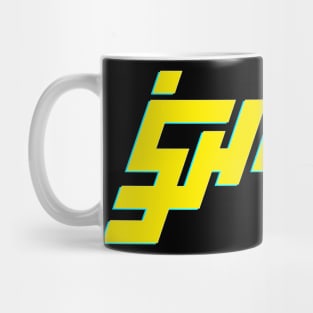 Shoot - Cyberpunk Logotype Style Mug